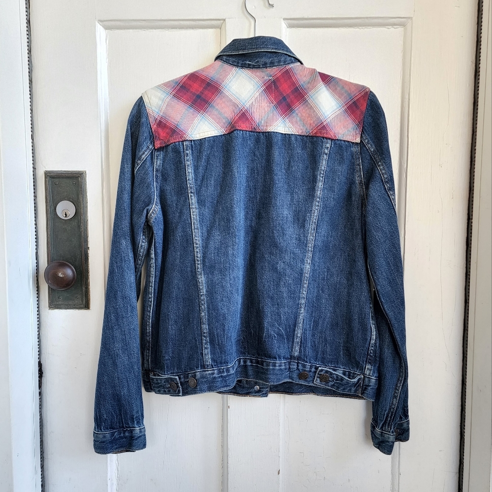 Gap + Pendleton Collaboration Jean Jacket, Size M - image 3